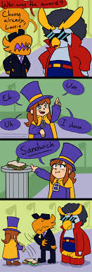 Ahit The Choice By Vickyviolet A Hat In Time Girl With Hat Funny Games