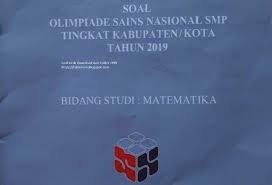 Maybe you would like to learn more about one of these? Soal Dan Pembahasan Osn Matematika Smp 2019 Tingkat Kabupaten Folder Ksn