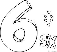 You can now print this beautiful fill in the numbers kindergarten worksheets coloring page or color online for free. Number 6 Coloring Pages Coloringall