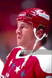Washington Capitals defenseman, Al Iafrate, during pregame warm ups...