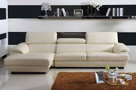 However, the most popular color matches are: Ivory Bonded Leather Stylish Modern Sectional Sofa