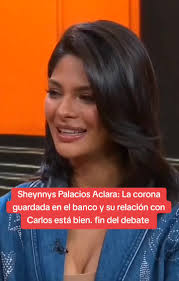 Sheynnys Palacios Aclara rumores de separación de Carlos Gomez y su corona  está guardada en el banco. #sheynnyspalacios #nicaragua🇳🇮 #missuniverse  #missuniverse2023 #chismes #telemundo