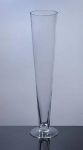 Hot Item Large Tall Trumpet Glass Vase For Wedding Centerpiece Flower Centerpieces Wedding Wedding Floral Centerpieces Wedding Flowers