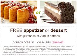 When you sign up for the olive garden eclub you will also get a free appetizer or dessert! Pin On Deals And Freebies