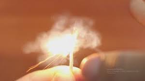 Carefully move the two closer until you can see the fuzzy side curling back on itself away from the heat. How To Light A Match With Finger Youtube