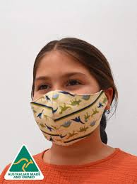 100% cotton, double layer quilting cloth, washable. Children S Face Masks Reusable Made In Australia Laundry Box