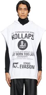 This readme is a quick introduction to get up and running with kollaps and thunderstorm. Raf Simons White Peter De Potter Edition Kollaps Hoodie Ssense