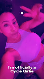 🔥 I'm officially a Cycle Girlie! I have literally been into fitness my  whole life, since the age of 5....from gymnastics 🤸🏾‍♀️ to weightlifting  🏋🏾‍♀️ I even grew up watching my dad teach cycling ...