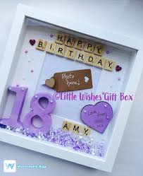 18th Birthday Presents For Him Uk Girls Unicorn Theme Birthday Personalised Box Frame Photo Frame Happy Birthday Scrabble Wooden Numbers Hand Painted Unique Gifts For 18th Birthday Diy 18th Birthday Gifts Birthday Craft Gifts