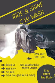 An innovative car wash flyer usually contains an attractive picture of your car wash facility. Car Wash Car Wash Campaign Posters Car Wash Posters