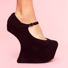 Resultado de imagen para zapatos femeninos con plataformas