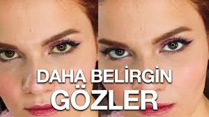 Gozleriniz Daha Buyuk Gozuksun Goz Aki Beyazlatma Youtube