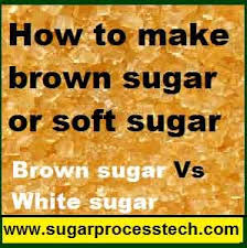 brown sugar manufacturing process specifications of brown