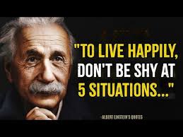 To Live A Happy Life, Don't Be Shy At 5 Things