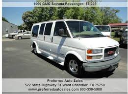 gmc savana passenger for sale in tyler tx preferred auto sales preferred auto sales