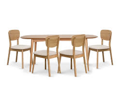 Picking the perfect dining chair to match your dining room table can be a tricky operation, which is why idiya has made the task so much easier for you. Oslo Small Dining Table With 4 Oslo Chairs Lounge Living