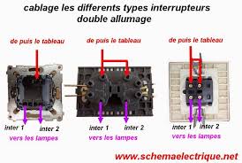 Schema Branchement Cablage Interrupteur Double Allumage Cablage Interrupteur Interrupteur Double Interrupteurs