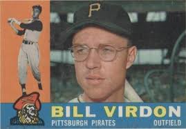 1960'S BILL VIRDON PITTSBURGH PIRATES MORRIS BERMAN 8X10 PRESS PHOTO