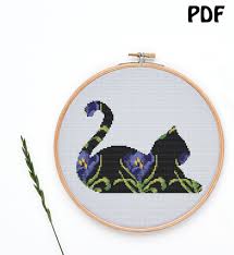 Flowers cross stitch pattern floral ornament floral stitch | etsy. Xstitch X Stitch Crossstitch Counted Cross Stitch Pattern Chart Instant Download Pdf Cross Stitch Floral Cat Abstract Watercolor Embroidery Kits How To Kromasol Com