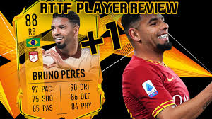 Bruno peres is at elrow. Another Upgrade 88 Rttf Bruno Peres Player Review Fifa 21 Ultimate Team Youtube