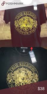 Black And Gold True Religion Shirt Womens Pin On My Posh Picks