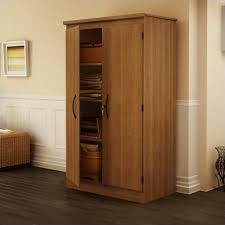 South Shore Morgan 2 Door Storage Cabinet In Morgan Cherry 7276970