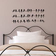 Bird On A Wire Meaning Birds On A Wire Wall Sticker Bird Wall Art Decal 34 Birds On 3 Telegraph Wires Wall Stickers Birds Wall Stickers Wire Wall Art
