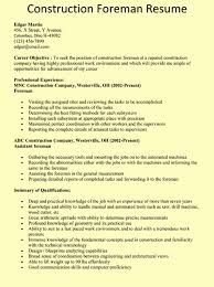 foreman job description