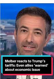 MSNBC's @Ari Melber 📺 🎤 reacts to Trump's tariffs and highlights how some  of Trump's own allies previously "warned about what was a fairly well  understood economic issue." #tariffs #trump #politics ...