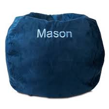 Chill sack bean bag chair. Personalized Bean Bag Chairs For Kids Lillian Vernon