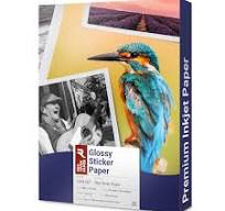 RR Glossy Adhesive Sticker Paper 13x19 100 Sheets