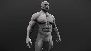 Male Body Sculpt Buy Royalty Free 3d Model By Rumpelstiltskin Rumpelshtiltshin Sketchfab Store Print Models Model Superhero