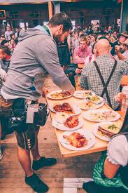 Wiener schnitzel with mashed potatoes and red cabbage. 50 Oktoberfest Tips For The First Timers That S What She Had
