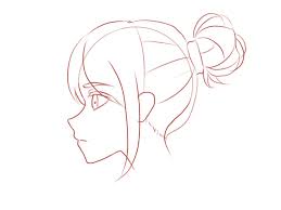 To draw a female face in anime or manga, start by drawing a circle for the forehead and a straight line from the. How To Draw The Head And Face Anime Style Guideline Side View Drawing Tutorial Mary Li Art