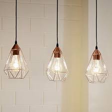 Design Hange Leuchte Retro Shabby Vintage Kupfer Pendel Lampe Gitter Hange Lampen Dekorative Lampen Und Innenbeleuchtung