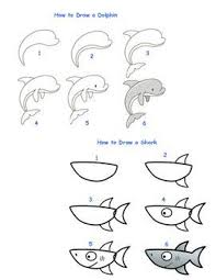 How To Draw Sea Creatures Sea Creatures Drawing Animal Drawings Sea Animals Drawings