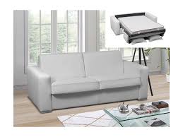 Sofa matratze , the best sleeper sofas for small spaces | sofas for small, sofa zum selbstbasteln. Schlafsofa Mit Matratze 3 Sitzer Delectea Ii 100 Buffelleder Weiss Gunstig Kaufen