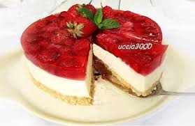 Di burro da fondere 40 gr. Torta Fredda Alle Fragole Senza Cottura Le Delizie Di Uccia3000