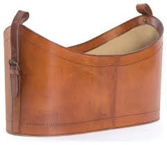 This storage organizers is 45x25x25cm, keep in the office, living room, baby room, or. Leather Magazine Holder Southwestern Magazine Racks By Go Home Ltd Houzz