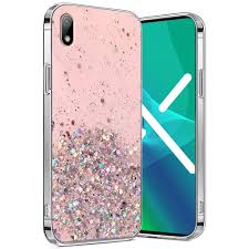 Glitter case for Huawei Y5 2019, Pink ...