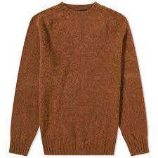 Inspired by a classic pendleton design from the 1920s that was rediscovered in a private collection. Howlin Birth Of The Cool Crew Knit Nuts End