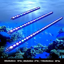 5pcs Lot 108w Ip65 Waterproof Led Aquarium Light Bar Strip Lamp For Salt Freshwater Reef Coral Growth Plant Fish Tank Lighting Lamp For Led Aquarium Lightled Aquarium Aliexpress