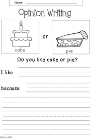 Opinion Writing Bundle Kindermomma Com Opinion Writing Opinion Writing Kindergarten Elementary Writing