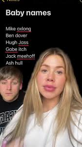 Funny Baby Names List Reading Session