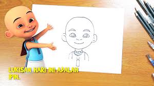 Cara mudah menggambar atau sketsa ipin dari upin ipin belajar. Wallpaper Mei Mei Upin Ipin Hd Doraemon