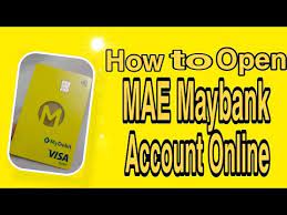 You can turn your cards on and off at any time or limit their use at atms, online shopping and by location. How To Open Maybank Account Online Opening Online Bank Account Youtube