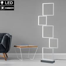 Fully dimmable led floor lamp, modern floor lamp with dimmer & foot switch, gold floor lamp with hanging shade, reading light tall standing lamp for living room bedroom office, 8w led bulb included. Led Floor Lamp Alu Stand Spotlight Living Room Lighting Switch Dimmer Trio 427710505 Etc Shop Lamps Furniture Technology Household All From One Source Etc Shop