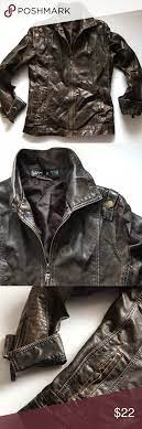 Fdj French Dressing Jeans Faux Leather Jacket French Dressing Jeans Leather Jacket Faux Leather Jackets