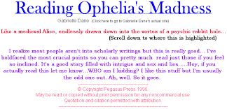 Ophelia Insane Quotes Quotesgram