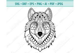 Free Free Mandala Svg Wolf 633 SVG PNG EPS DXF File